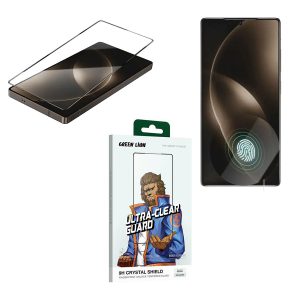 گلس شفاف گرین لاین سامسونگ اس 25 اولترا Green Lion 9H Clear Shield Glass S25 Ultra