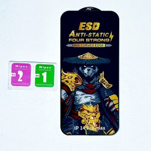 گلس تمام صفحه تمام چسب آیفون Apple iPhone 15 / 14 / 13  ESD Anti Static Glass