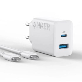 شارژر دیواری 20 وات انکر مدل B2348 به همراه کابل USB-C به طول 1.5 متر